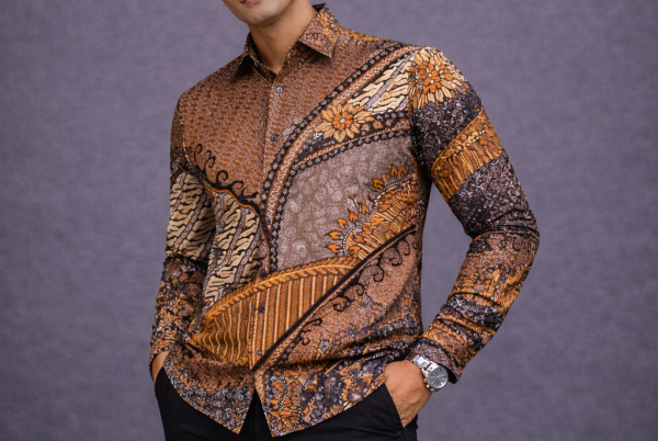 seragam batik motif custom