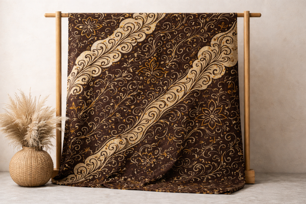 Kain batik motif custom